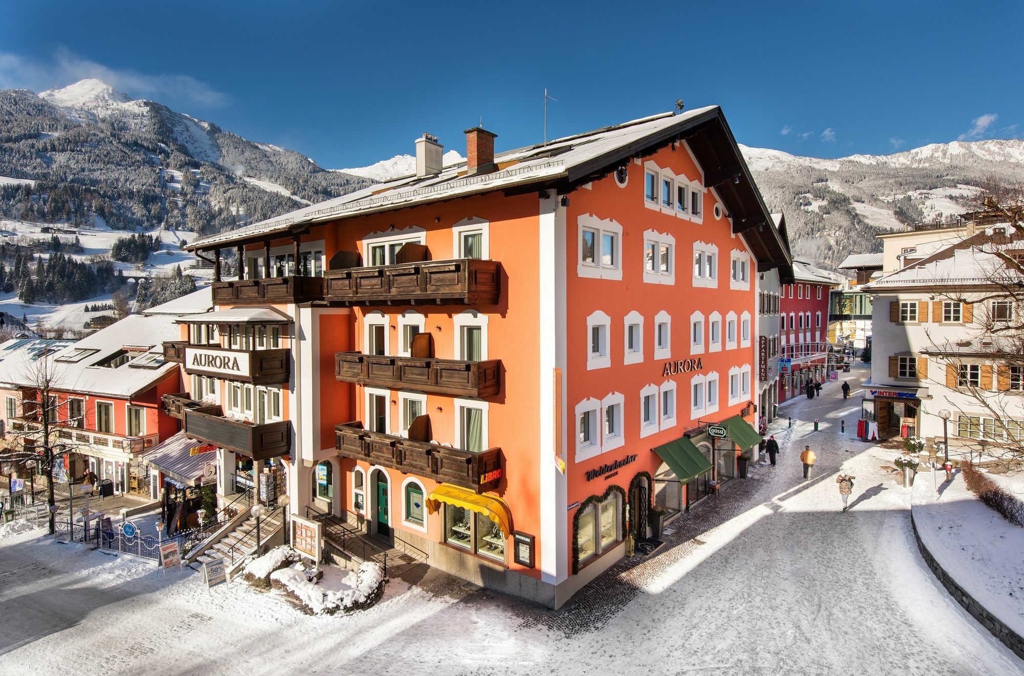 Aurora Appartements Inklusive Freiem Thermeneintritt Bad Hofgastein Bagian luar foto